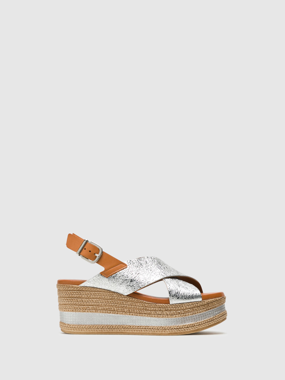 Foreva Silver Buckle Sandals